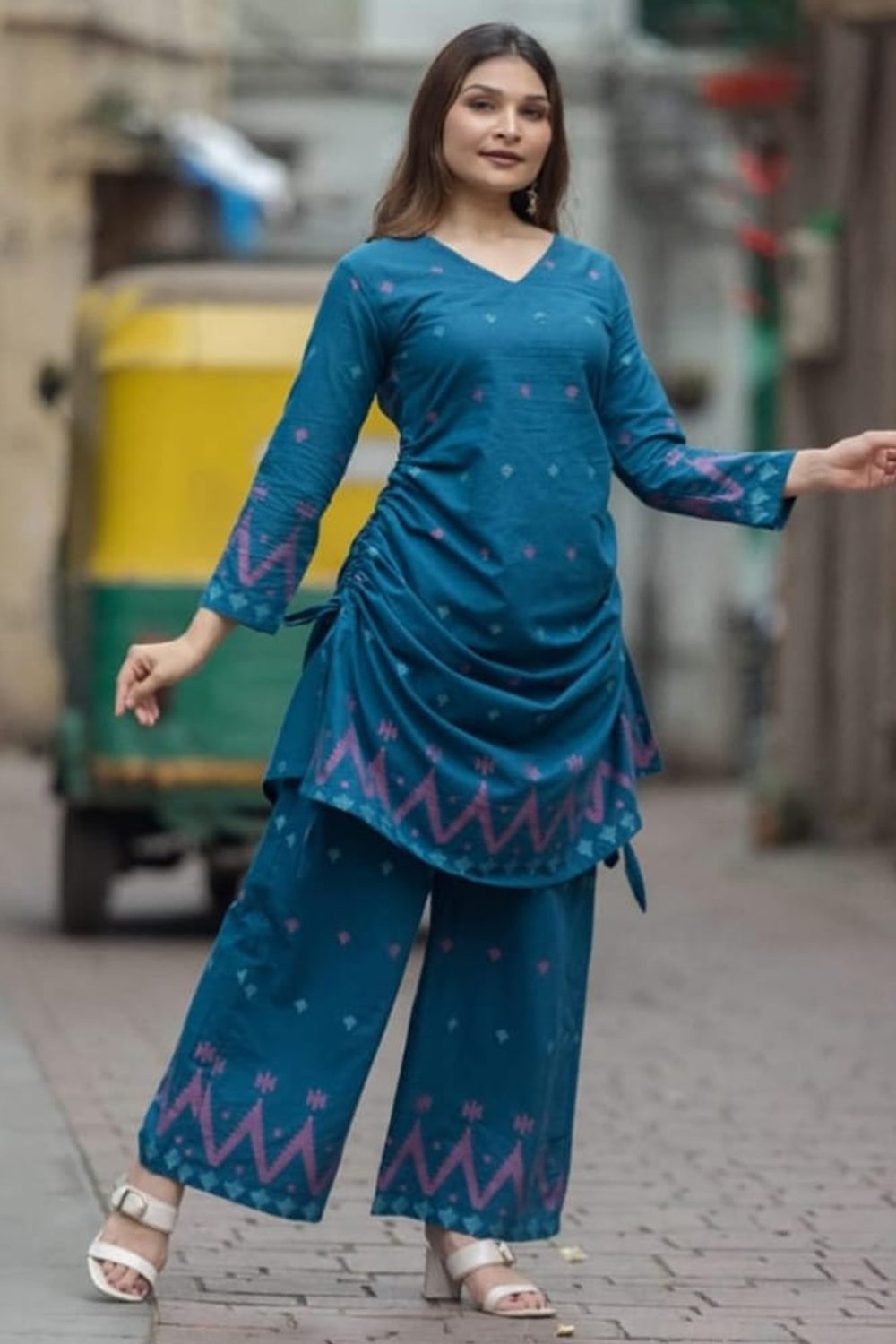 Pure jamdani Cotton dress