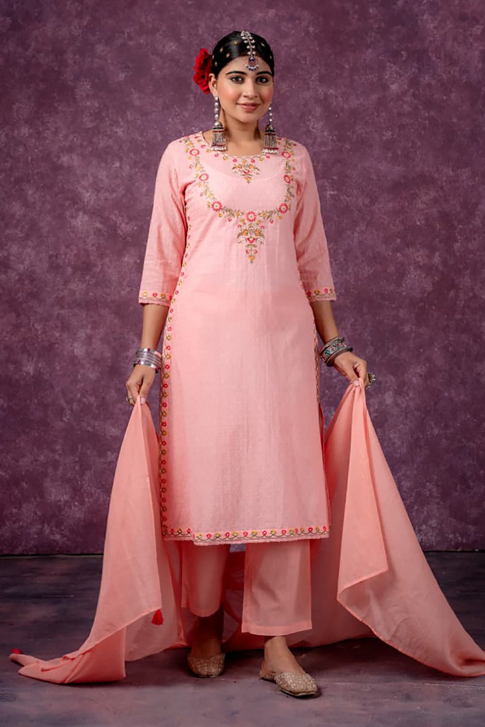 cotton-embroidery-dress-kurta-pant-dupatta-set